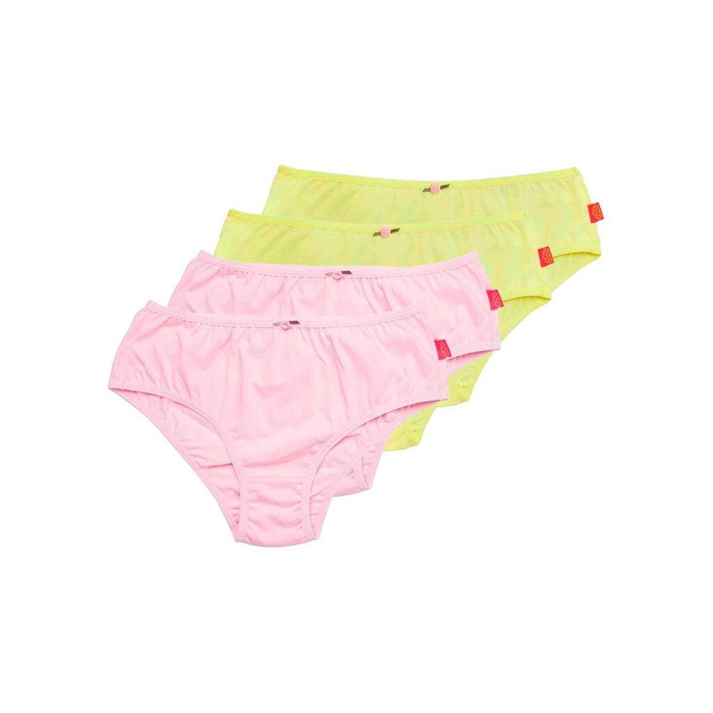 Kit com 4 Calcinhas Infantil Sanny 212830 Rosa