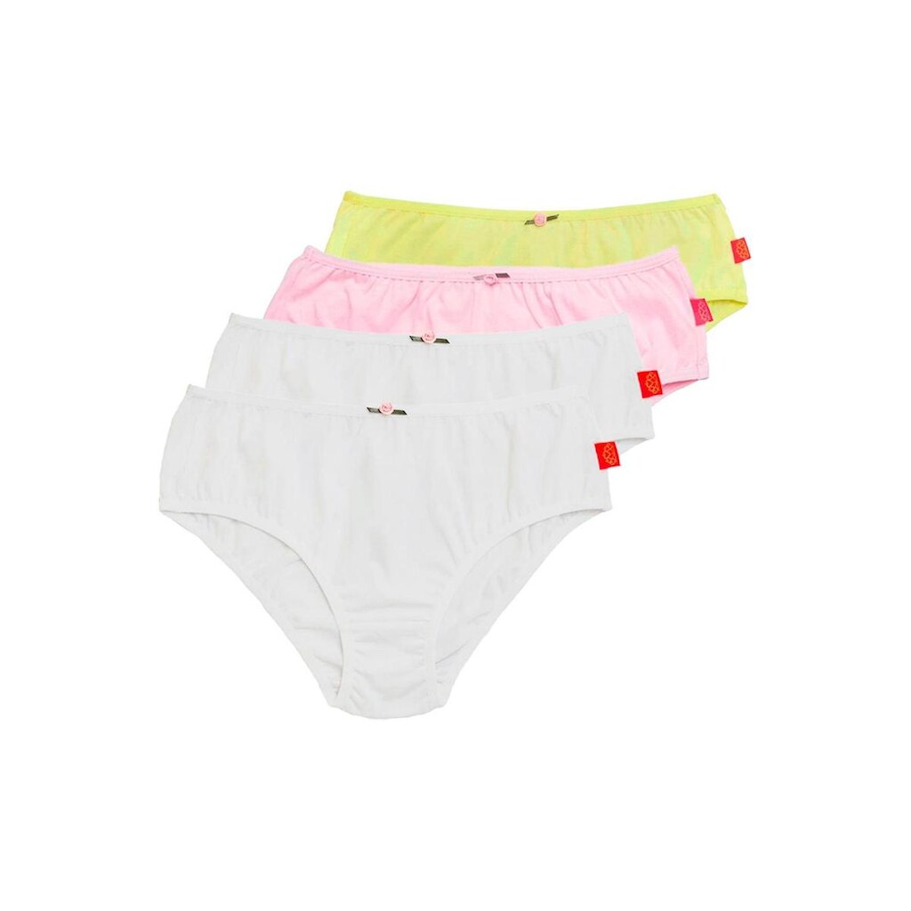 Kit com 4 Calcinhas Infantil Sanny 212830 Rosa