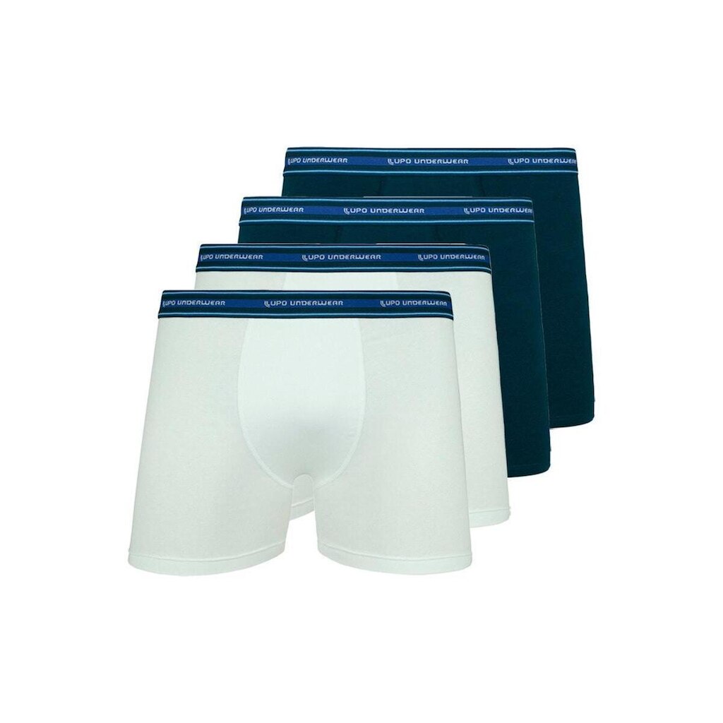 Kit com 4 Cuecas Boxer Lupo 523-088 Cinza
