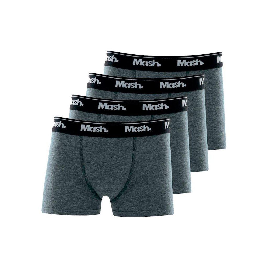 Kit com 4 Cuecas Infantil Boxer Mash 190.03 Azul Marinho