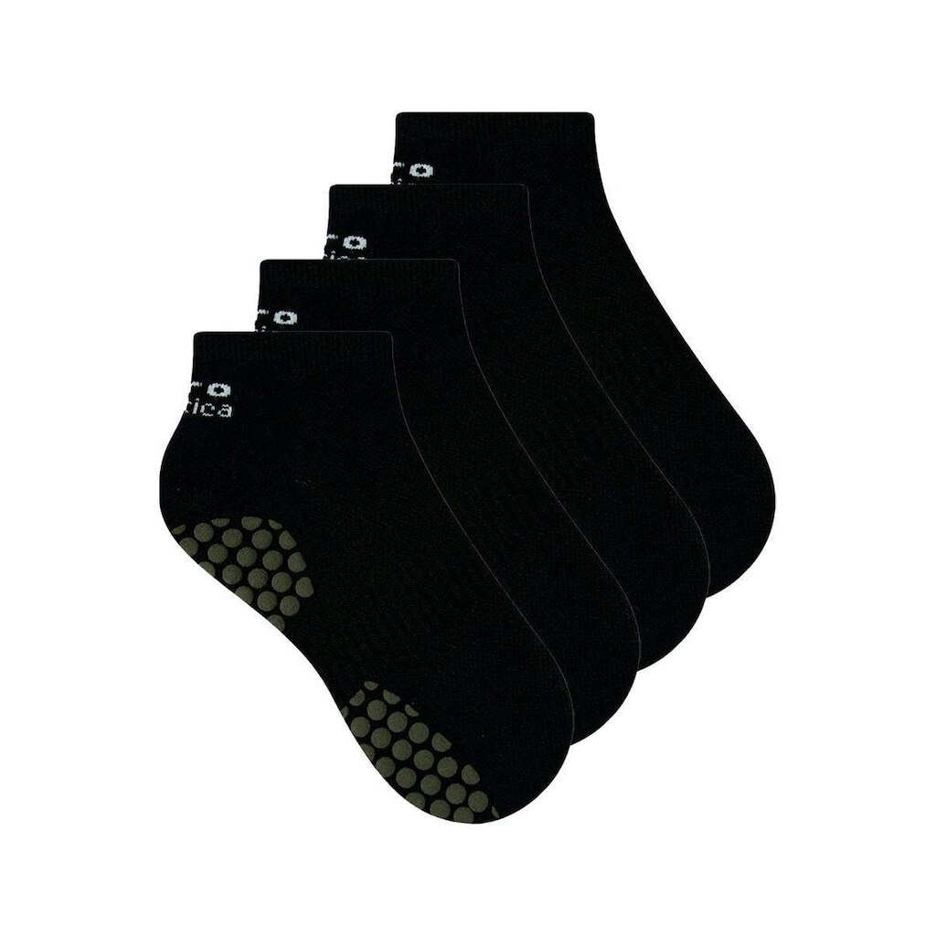 Kit com 4 Meias Hidroginástica Selene 4010-001 Preto