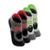 Kit com 4 Sapatilhas Antiderrapante Pilates Lupo 3286-002 Cinza - Preto