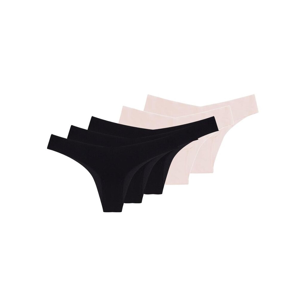 Kit com 5 Calcinhas Biquíni Hope 34850 Preto