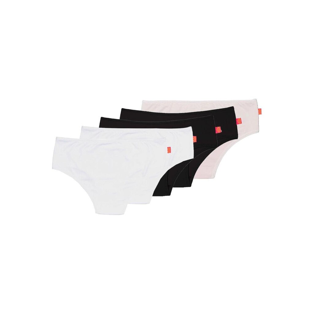 Kit com 5 Calcinhas Infantil Sanny 211559 Marrom