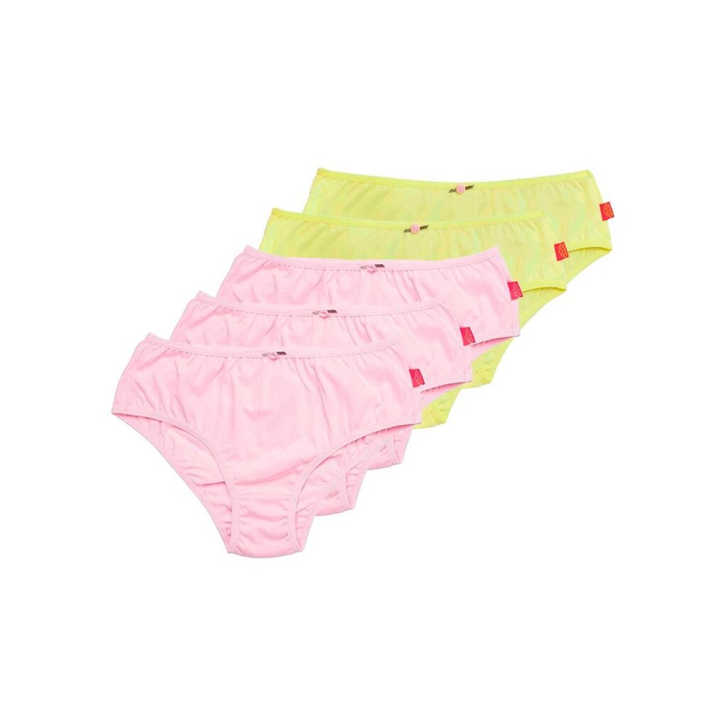 Kit com 5 Calcinhas Infantil Sanny 222962 Amarelo