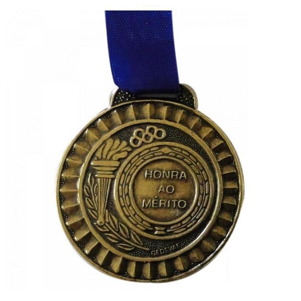 Kit com 5 Medalhas Honra ao Mérito Grande 55mm Gedeval
