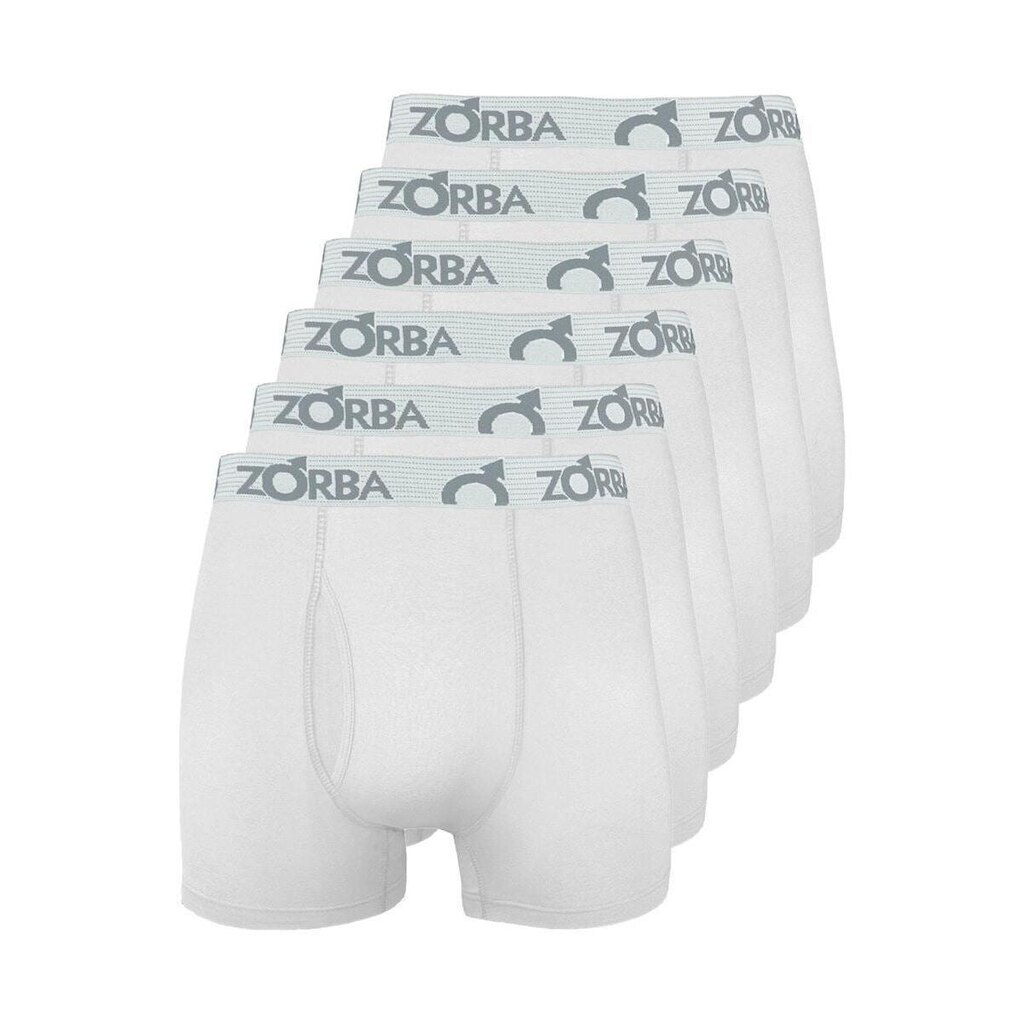 Kit com 6 Cuecas Boxer com Abertura Zorba 848