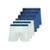 Kit com 6 Cuecas Boxer Lupo 523-003 Azul - Branco