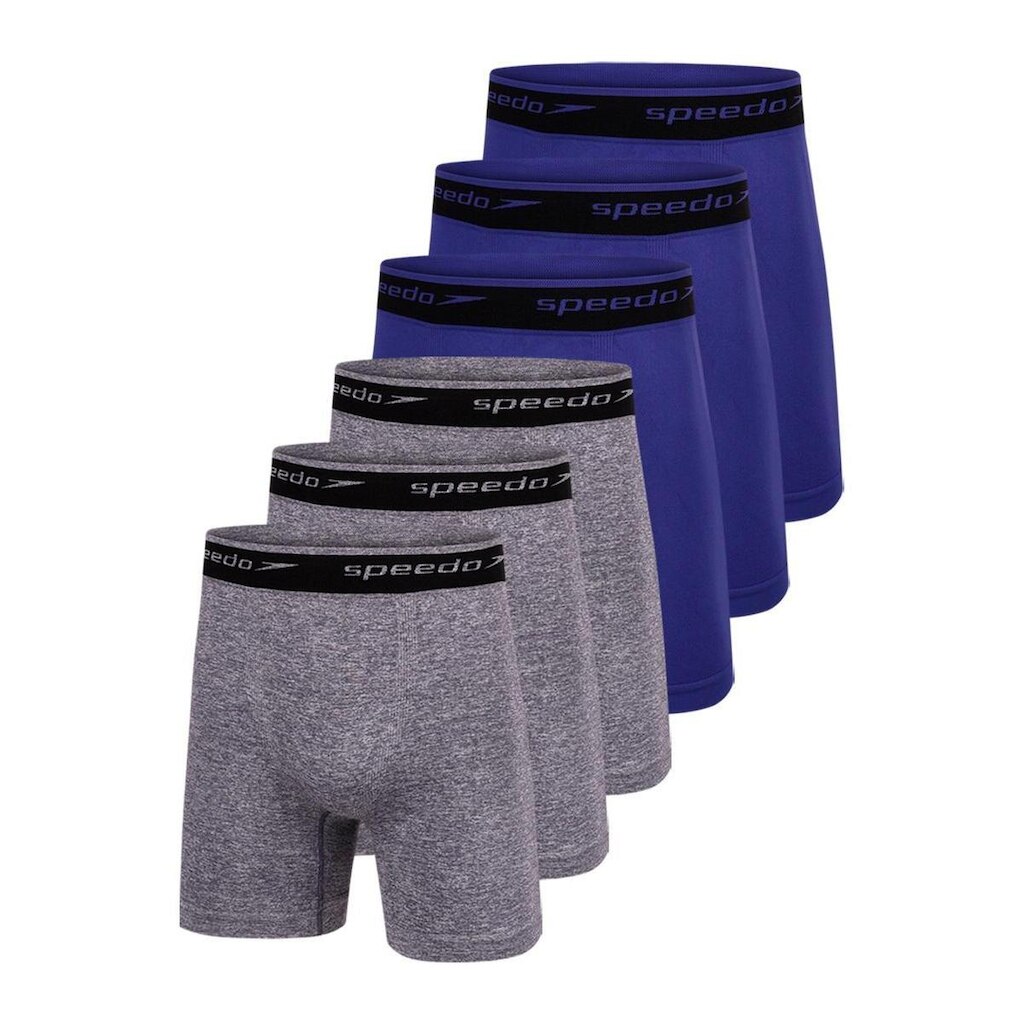 Kit com 6 Cuecas Boxer Speedo 4278