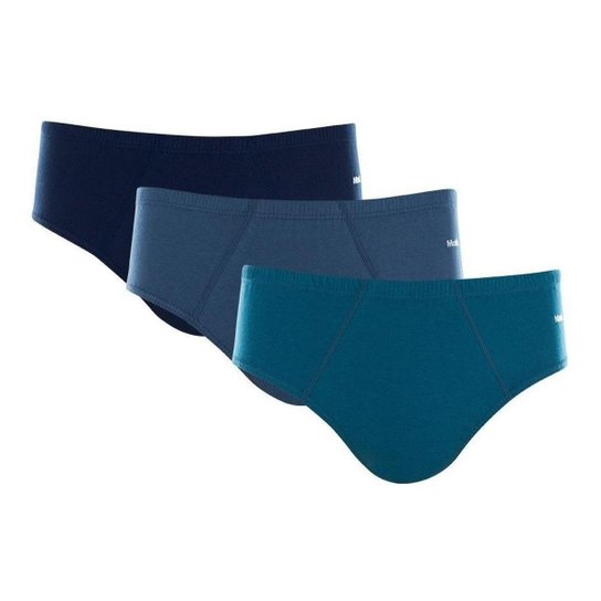 Kit Com 6 Cuecas Slip Mash Algodão 010.20 - Azul é ruim? Kit Com 6 Cuecas Slip Mash Algodão 010.20 - Azul é boa?