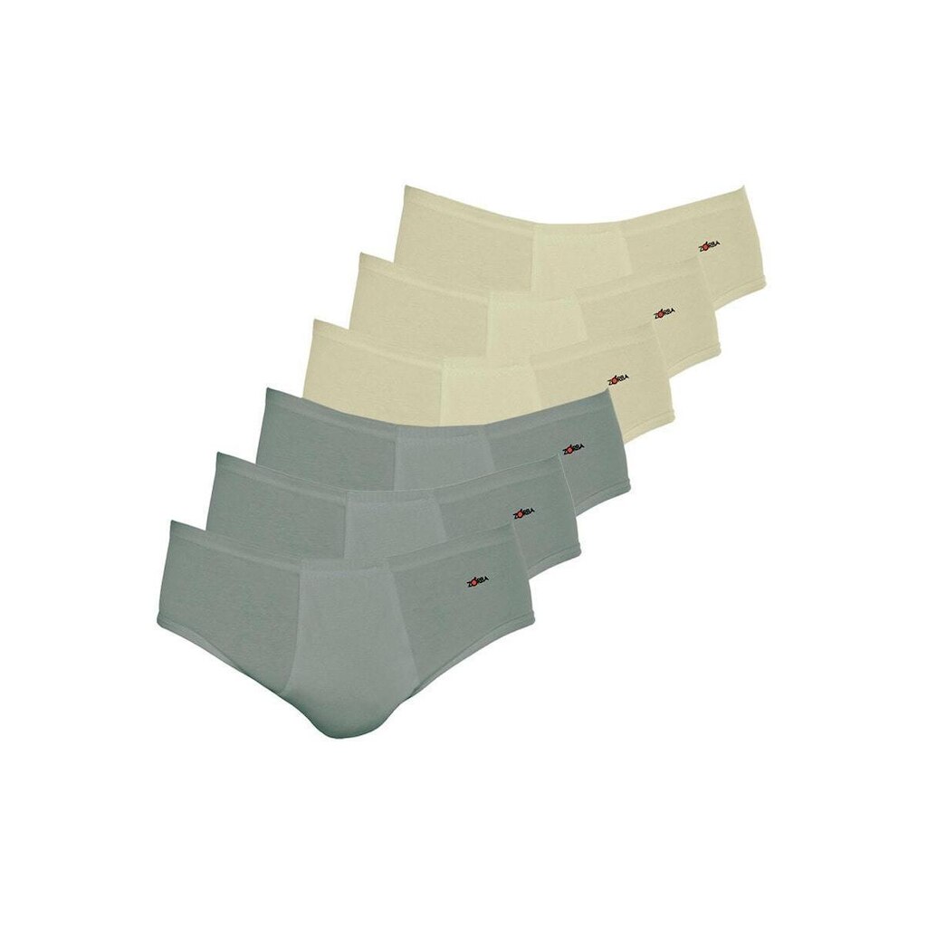 Kit com 6 Cuecas Slip Zorba com Abertura 172