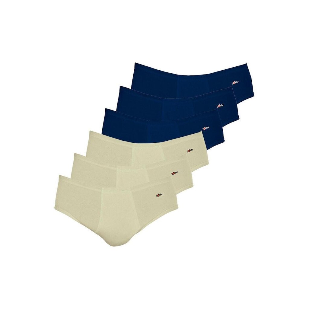 Kit com 6 Cuecas Slip Zorba com Abertura 172