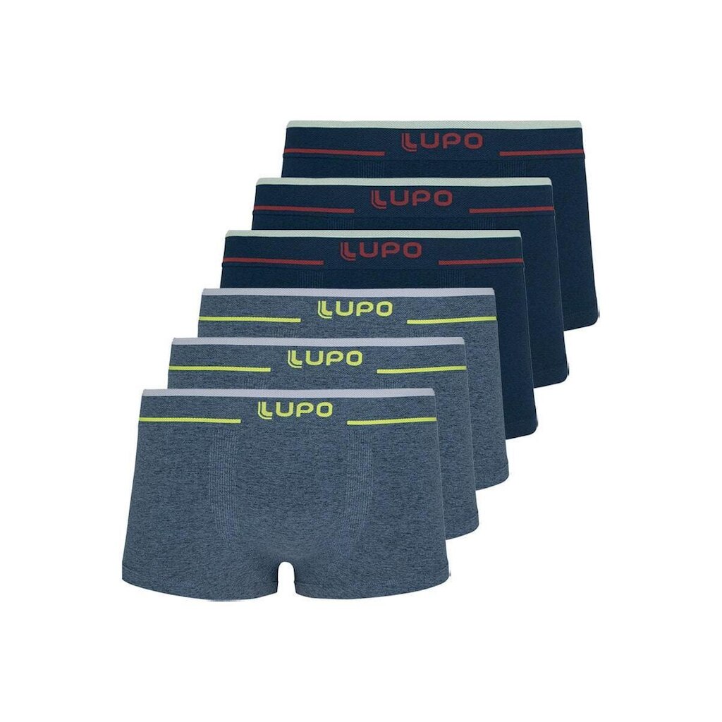 Kit com 6 Cuecas Sunga Lupo 526-001