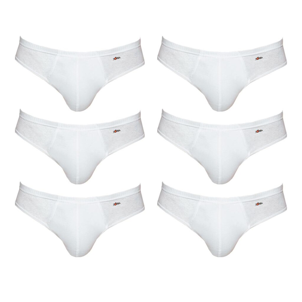 Kit Com 6 Cuecas Zorba Slip  Masculino