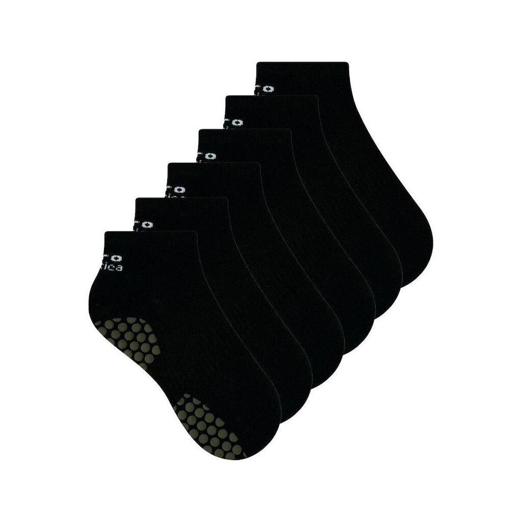 Kit com 6 Meias Hidroginástica Selene 4010-001 Preto