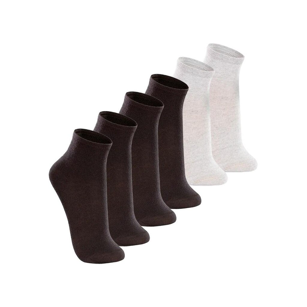 Kit com 6 Pares de Meias Cano Médio Lupo 4200-088
