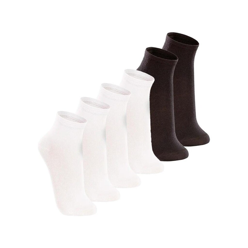 Kit com 6 Pares de Meias Cano Médio Lupo 4200-088