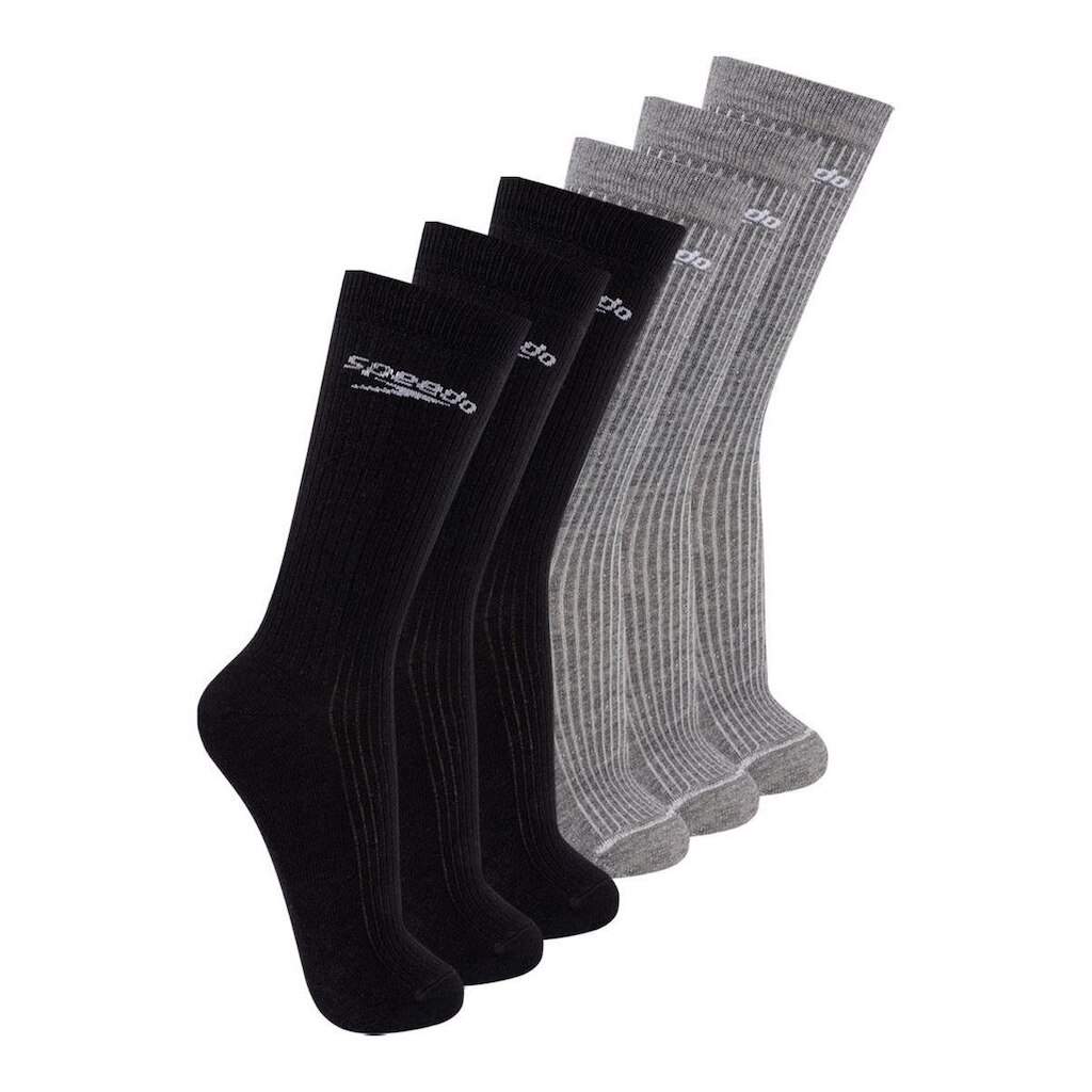 Kit com 6 Pares de Meias Esportiva Cano Longo Speedo 8027