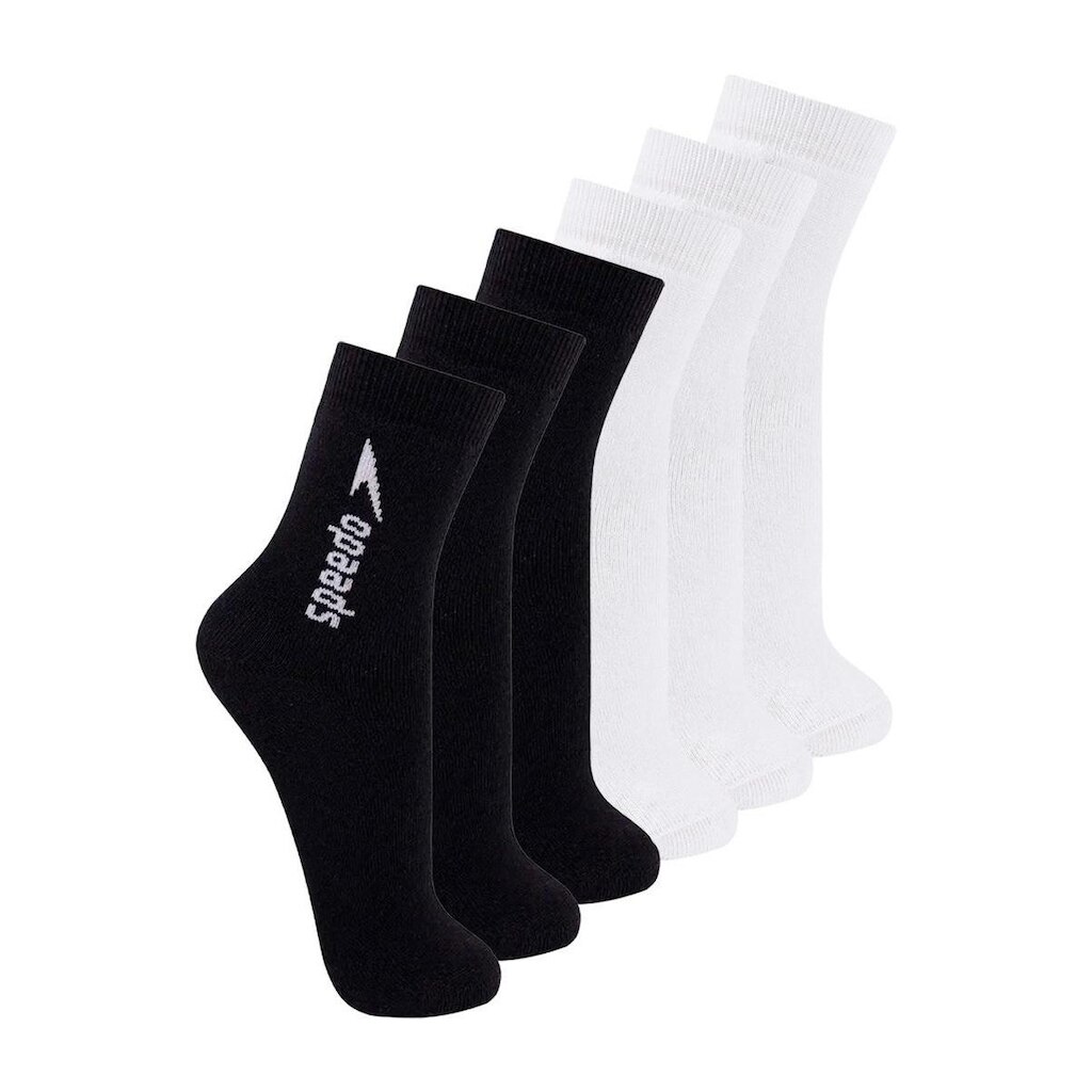Kit com 6 Pares de Meias Esportiva Cano Médio Speedo 8032
