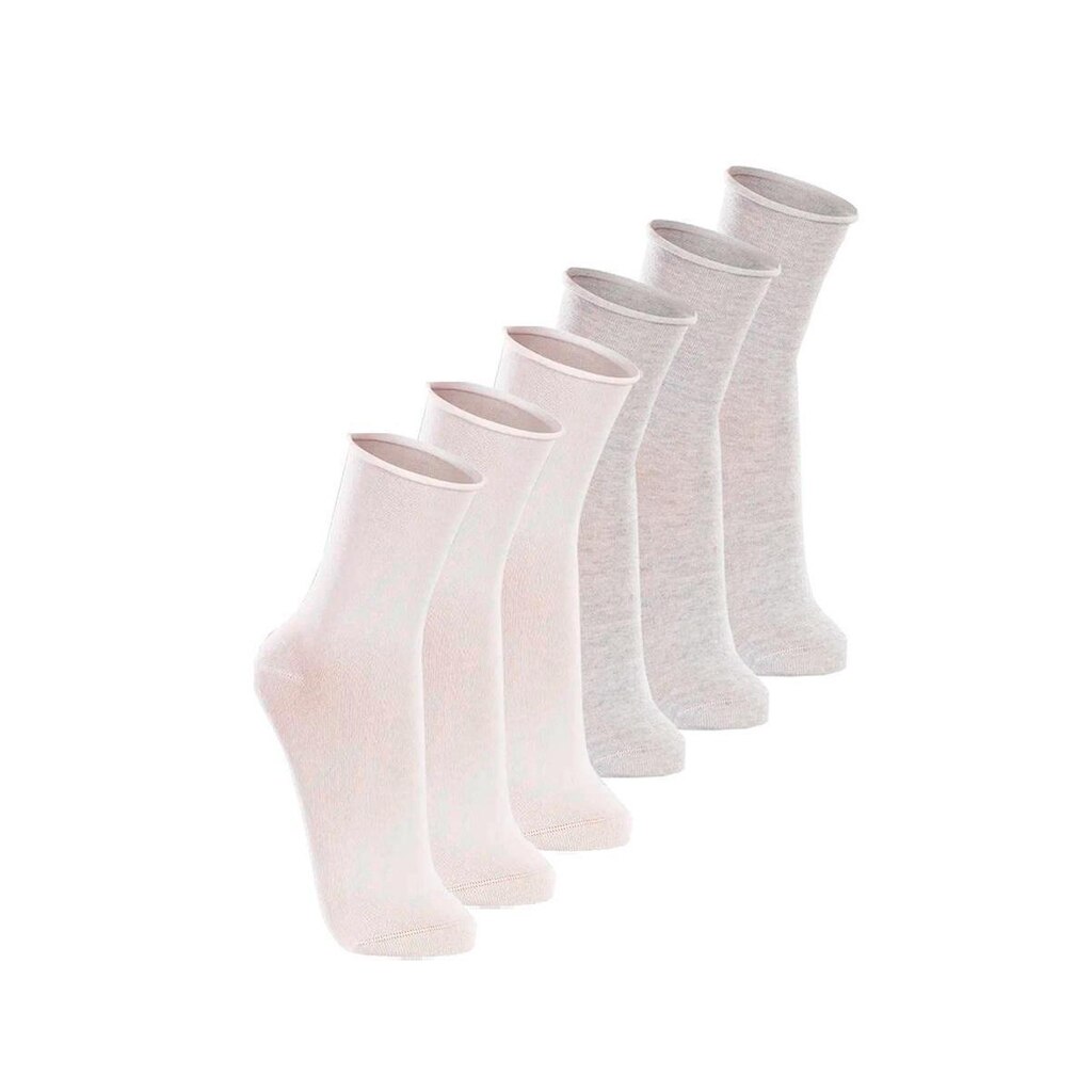 Kit com 6 Pares de Meias sem Punho Casual Lupo 1275-011