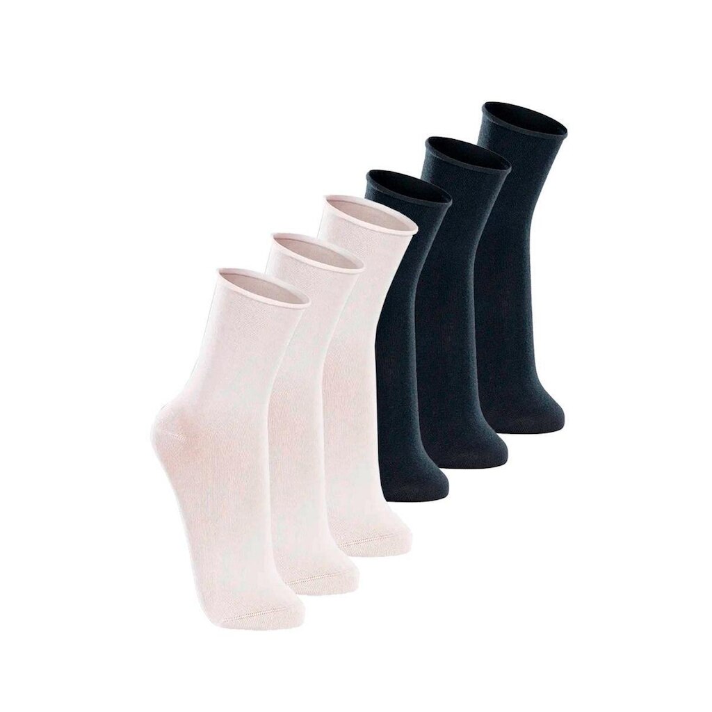 Kit com 6 Pares de Meias sem Punho Casual Lupo 1275-011