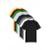 Kit Com 8 Camisetas Manga Curta Poliéster Sortidas - Colorido