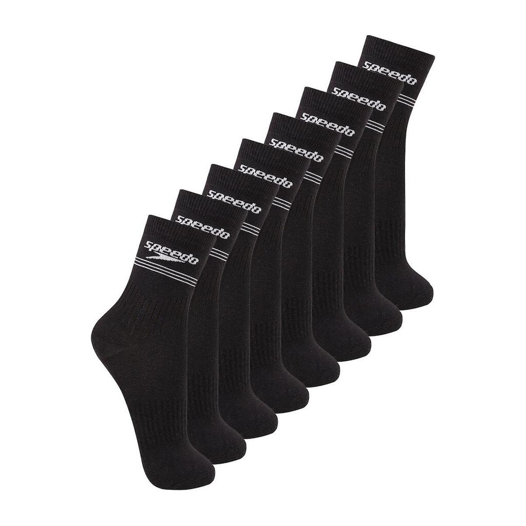 Kit com 8 Pares de Meias Esportiva Cano Médio Speedo 8030