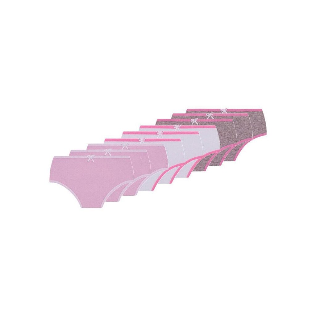 Kit com 9 Calcinhas Lobinha 18101-089 Infantil Roxo