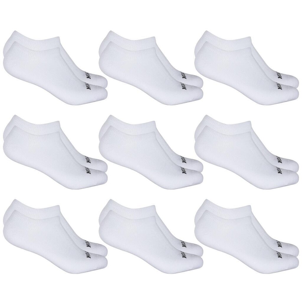Kit Com 9 Pares De Meias Invisíveis Hoahi Conforto E Estilo