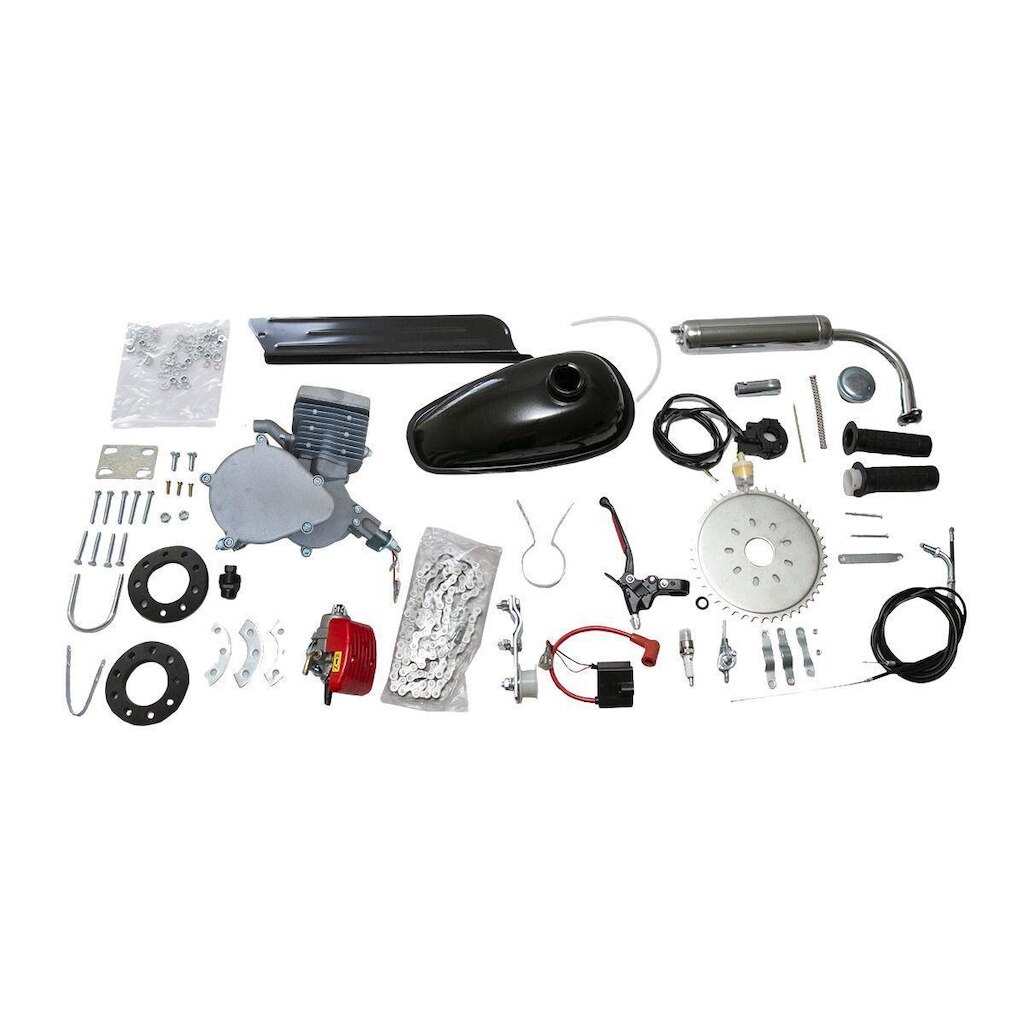Kit Completo Motor de Bicicleta Motorizada 100cc 2 Tempos