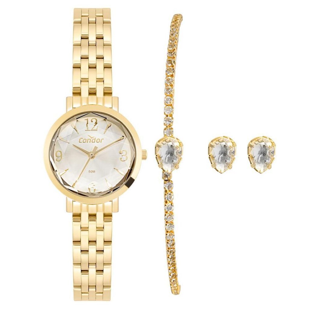 Kit Condor Feminino Elegante Dourado - CO2035OAT/K4X