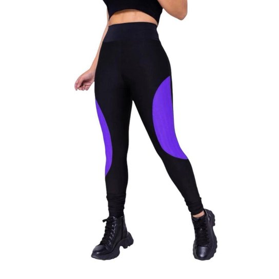 KIT conjunto TOP ALÇA MÉDIA bojo + CALÇA LEGGING REDINHA Feminino Academia Corrida Fitness 700