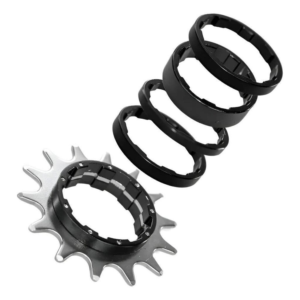 Kit Conversão Cog Single Speed Grau 16 Dentes Preto BMX