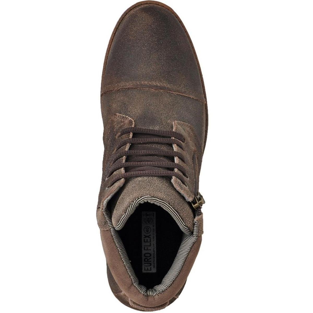 sapato social coturno