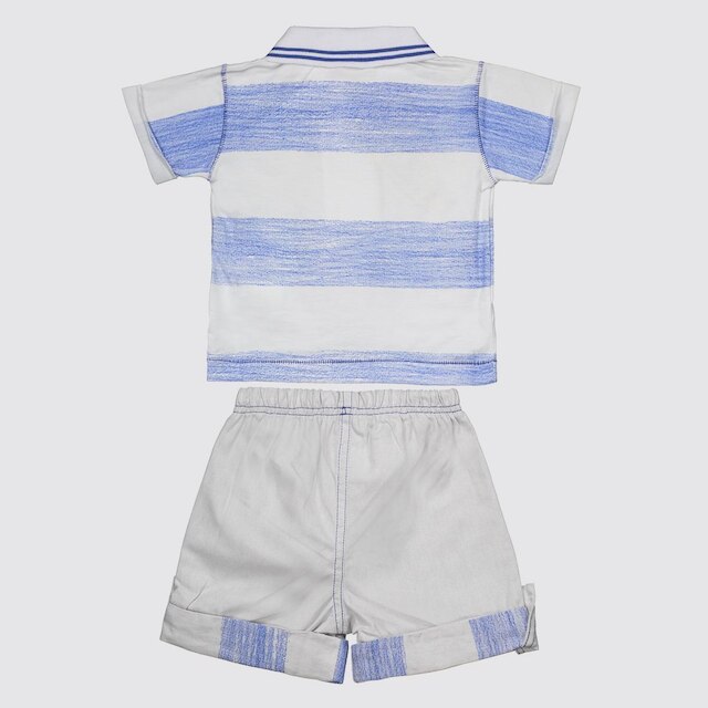 Kit Cruzeiro PoloShorts Infantil