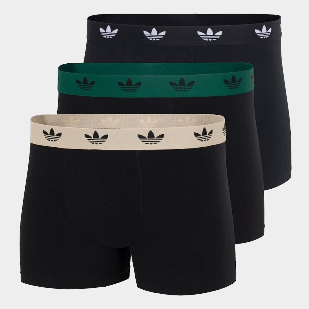 Kit Cueca Adidas Originals c/3 Peças Masculina