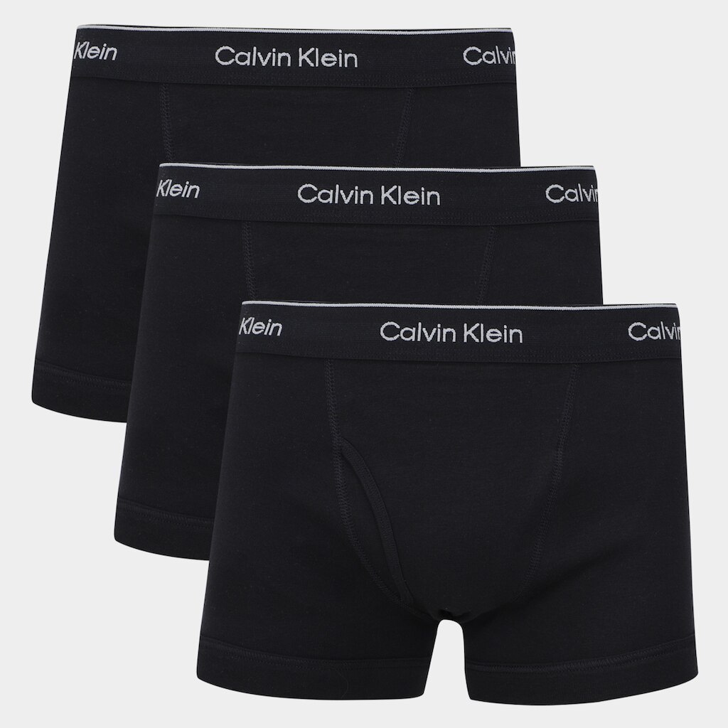 Kit Cueca Boxe Calvin Klein Trunk Masculina -  3 Peças