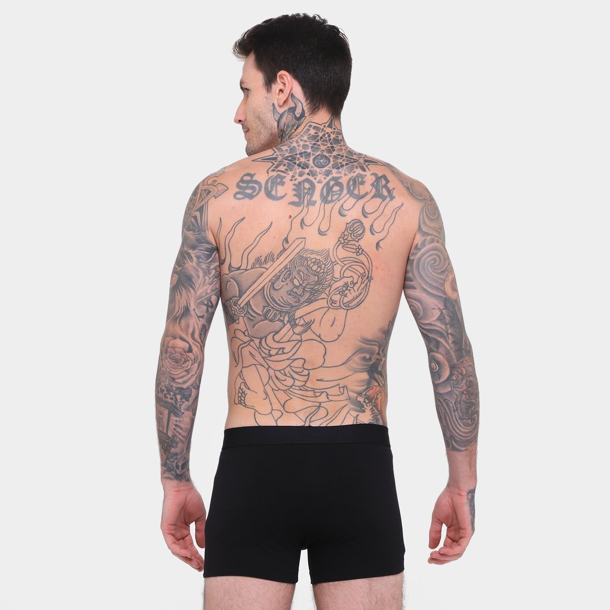 Kit Cueca Boxer Adidas 3 Peças - 2