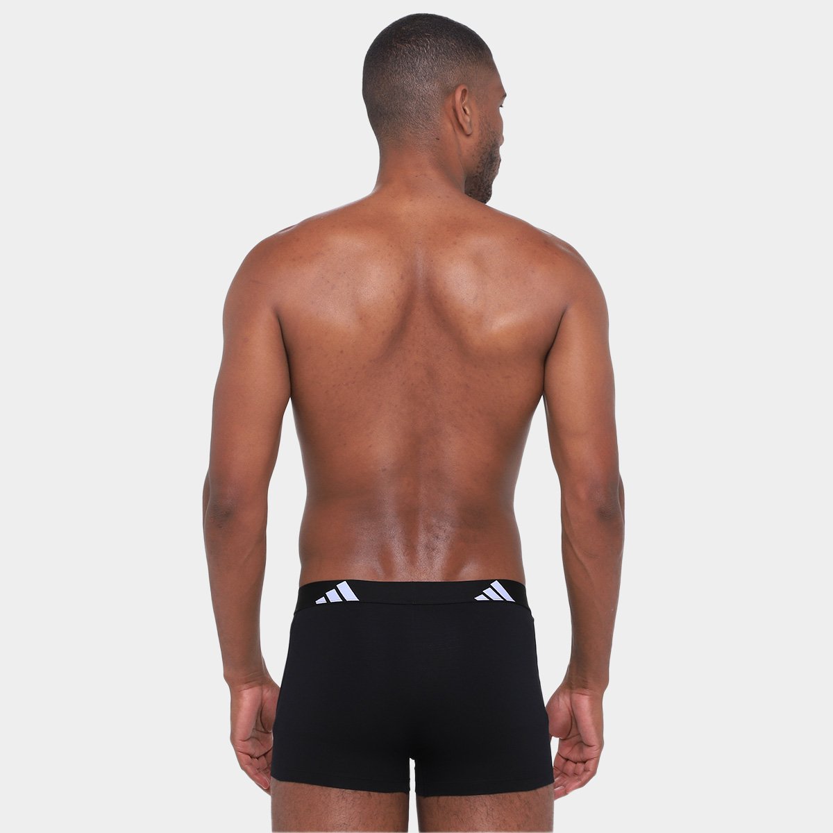 Kit Cueca Boxer Adidas  3 Peças - 2