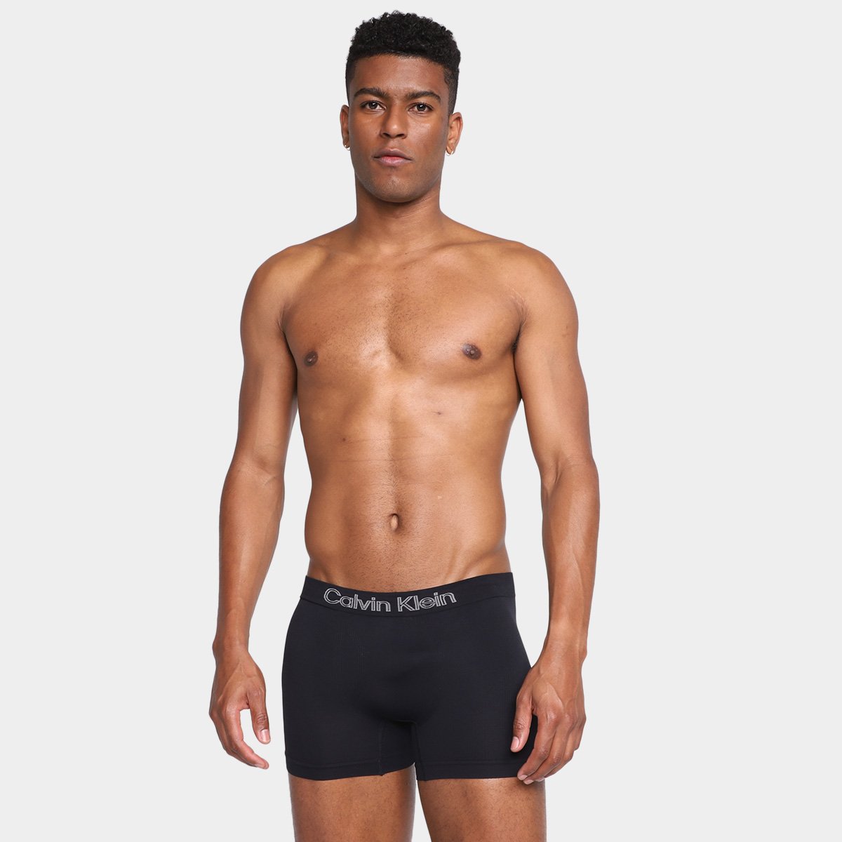 Kit Cueca Boxer Calvin Klein C/ 3 Peças - 1