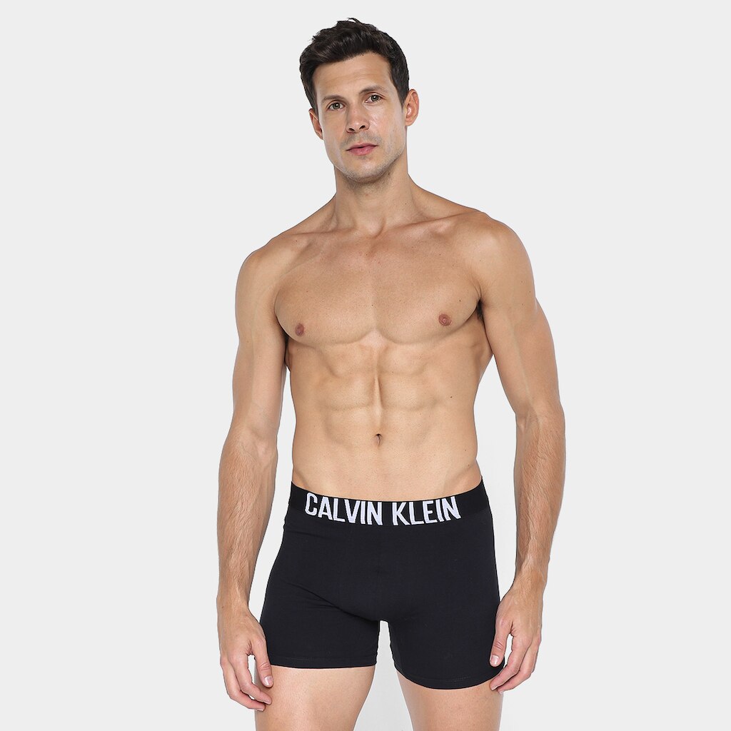 Kit Cueca Boxer Calvin Klein Masculina - 2 Peças