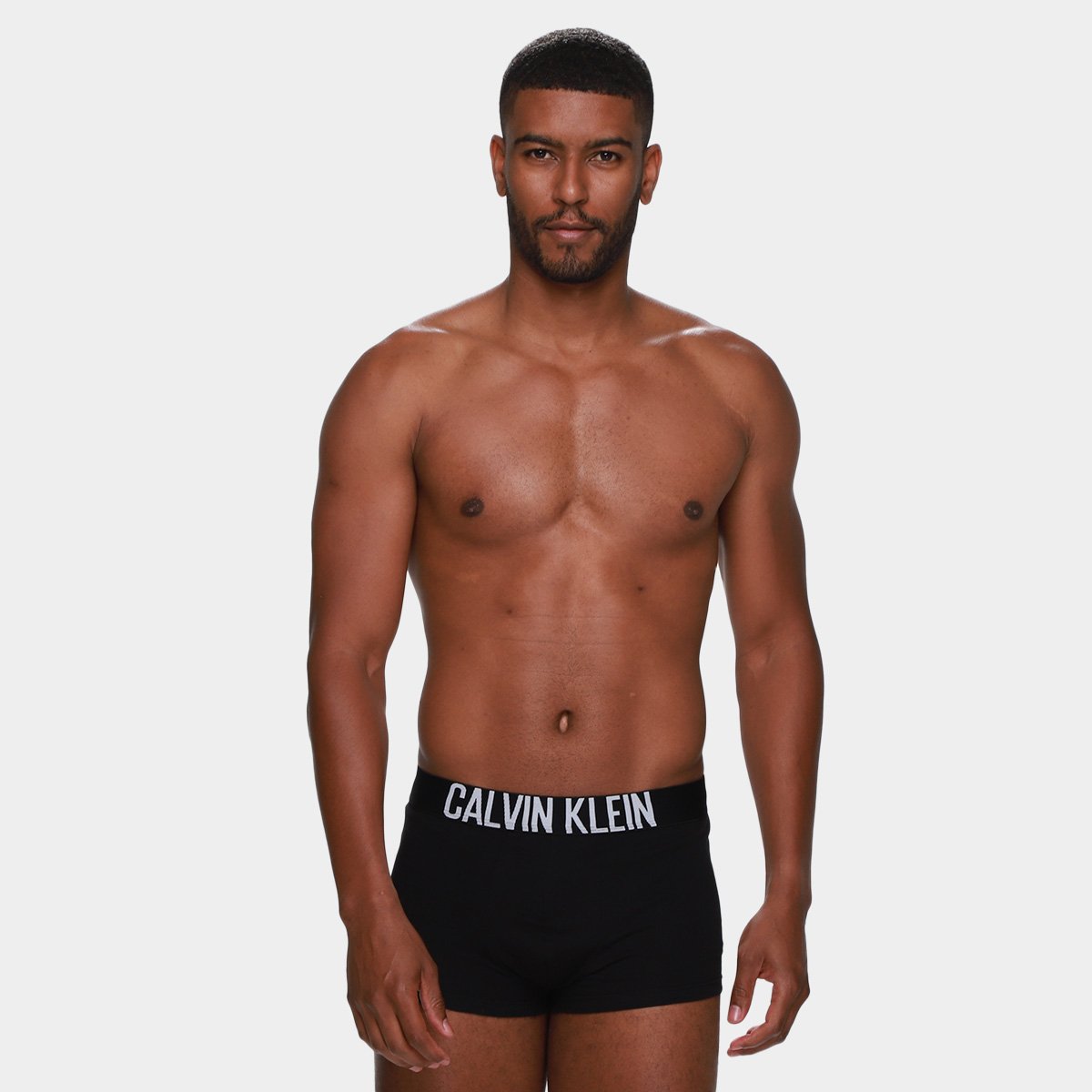 Kit Cueca Boxer Calvin Klein Trunks Intense Power - 3 Peças - 1