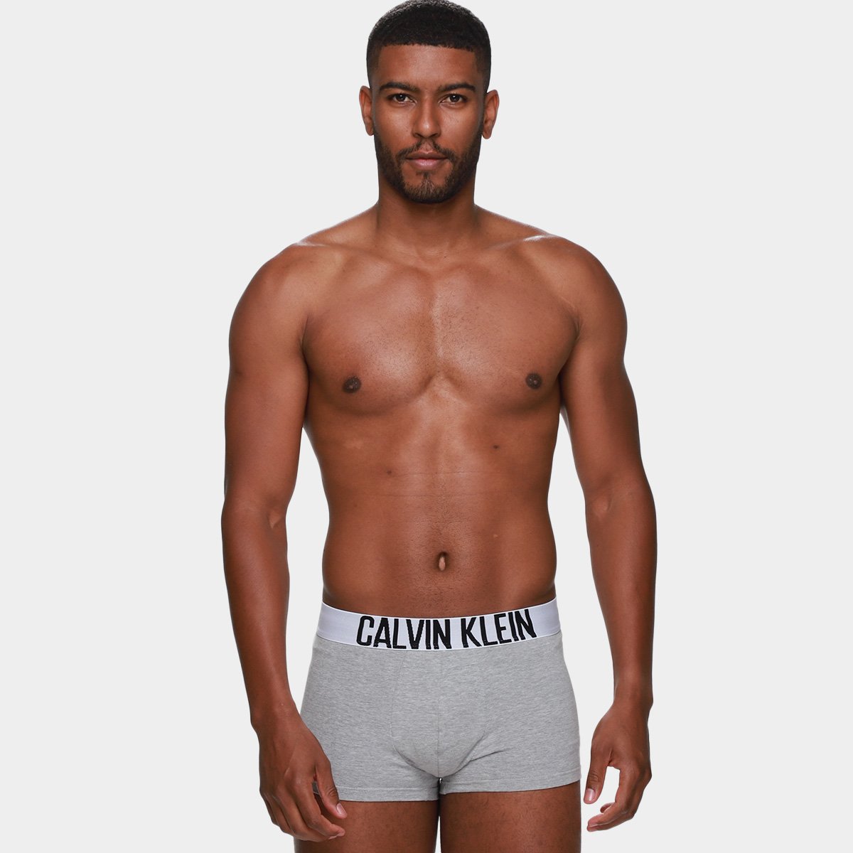 Kit Cueca Boxer Calvin Klein Trunks Intense Power - 3 Peças - 4