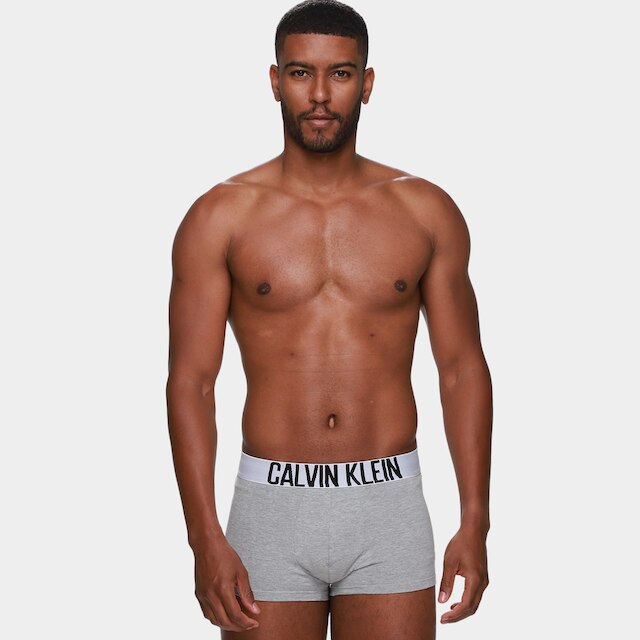 Kit Cueca Boxer Calvin Klein Trunks Intense Power - 3 Peças