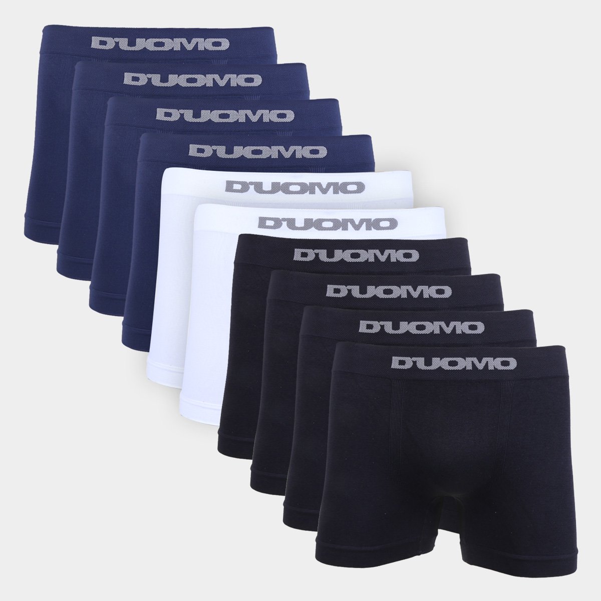 Kit Cueca Boxer Duomo Microfibra 10 Peças Menor preço em Kit Cueca Boxer Duomo Microfibra 10 Peças