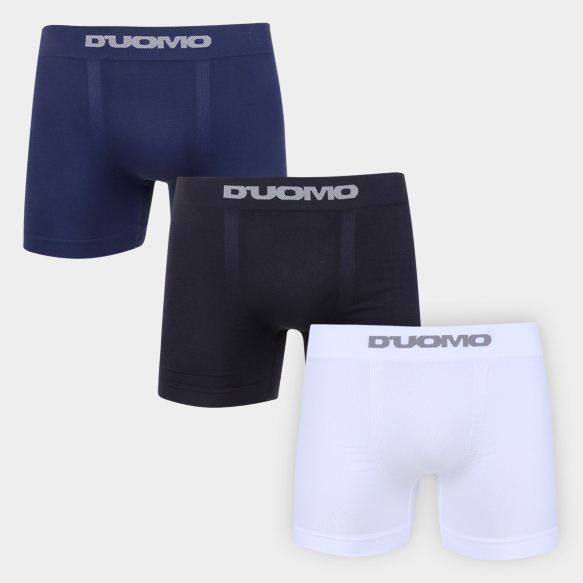 Kit Cueca Boxer Duomo Microfibra Masculina 3 Peças Menor preço em Kit Cueca Boxer Duomo Microfibra Masculina 3 Peças