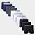 Kit Cueca Boxer Gajang Com 10 Peças - Preto+Branco