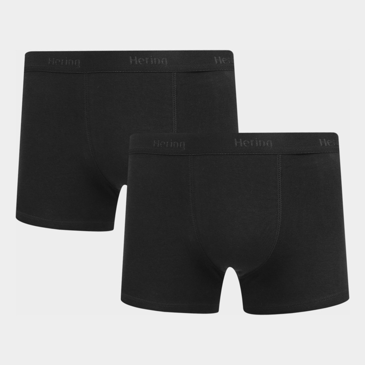 Kit Cueca Boxer Hering Lisa 2 Peças Menor preço em Kit Cueca Boxer Hering Lisa 2 Peças