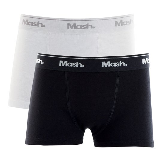 Kit Cueca Boxer Infantil Mash 2 Peças