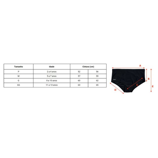 Kit Cueca Boxer Infantil Mash 2 Peças